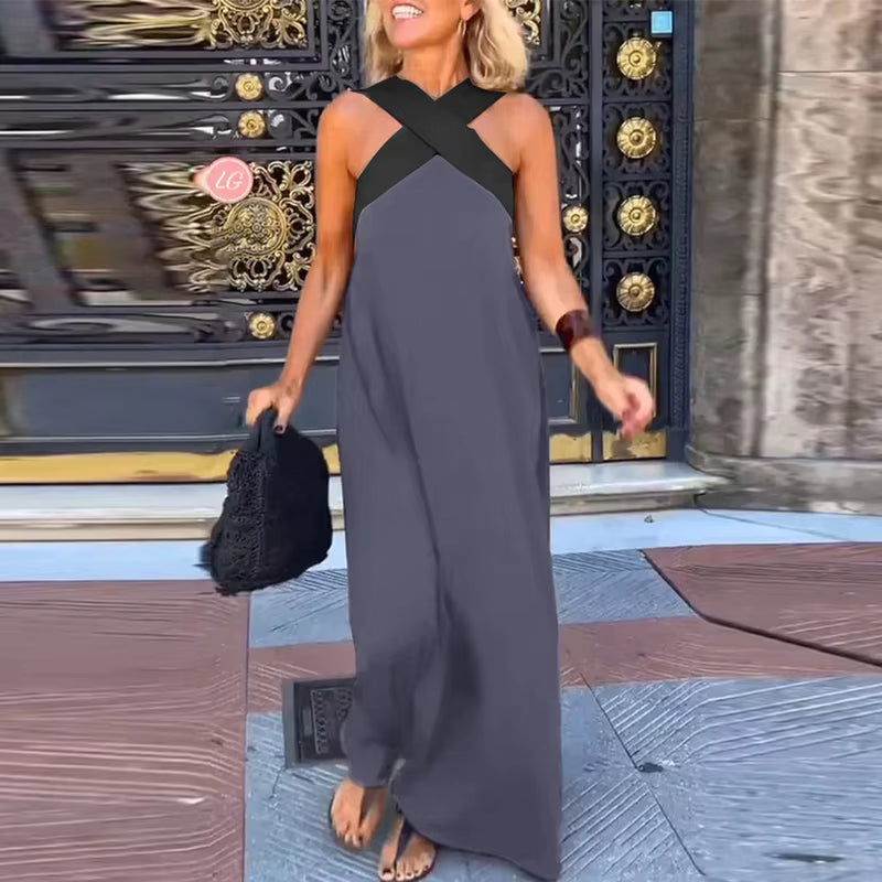 Sunset Glow: Off Shoulder Multi-Color Holiday Dress